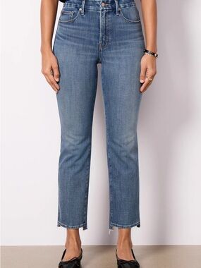 NWT Good American Good Legs Straight Jeans Size 16